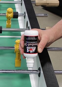 Game Room Guys Foosball Rod Silicone Lubricant 4oz Bottle No Spill Dauber Applicator - Made in The U.S.A.