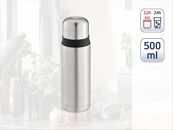 Leifheit 28519 Pichet Isotherme Acier Inoxydable Coco 0,5L