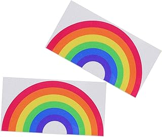 PLAFOPE 2 Pçs Adesivos Reflexivos Adesivos Automotivos Acessórios De Carro Decalque Bandeira Decalque Decalque De Carro Gay Decalques De Segurança Para Caminhões Gay Bissexual