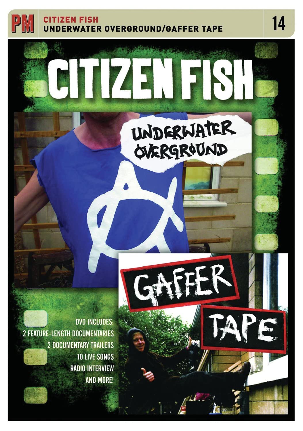 Citizen Fish Gaffer Tape adhesif de scene Underwater Overground rock