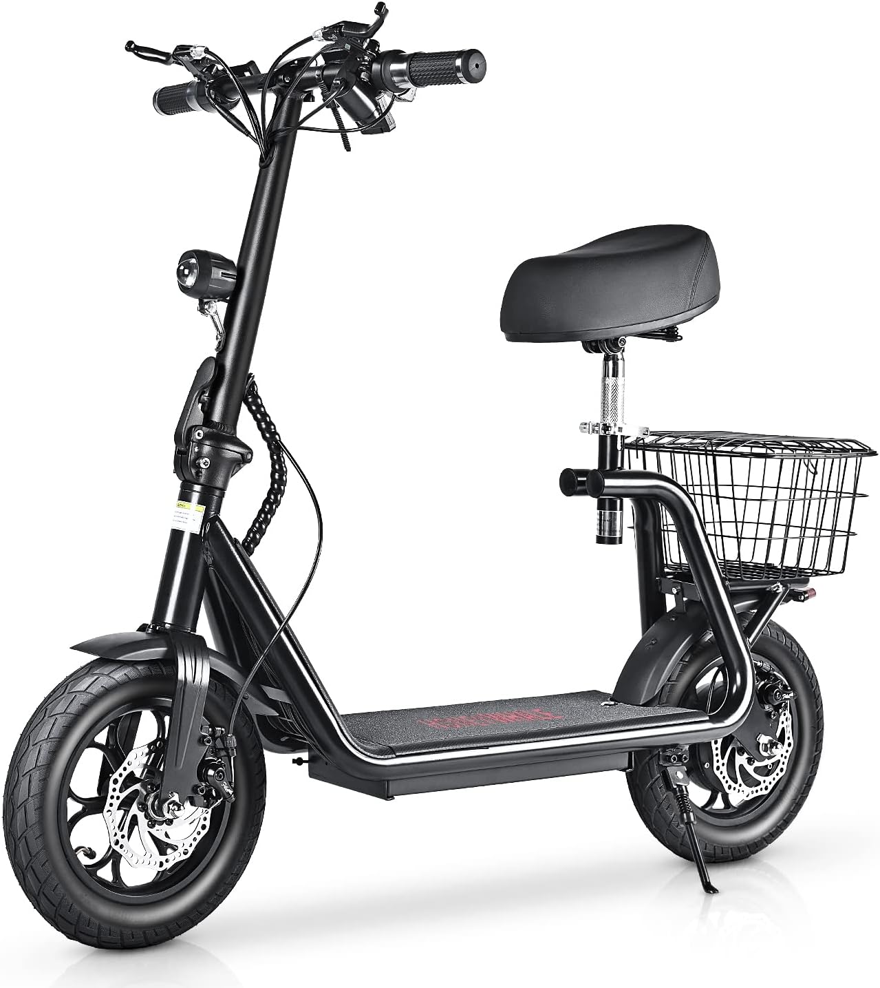HONEYWHALE M5 Pro Scooter Eléctrico para Adultos, Motor Potente de 500W, Velocidad Máxima 40 km