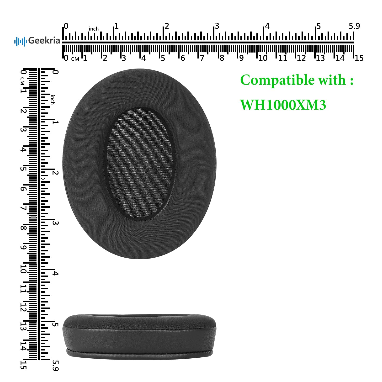 Amazon | Geekria 冷却ジェル イヤーパッド 互換性 ソニー WH-1000XM3