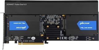 SoNNeT Technologies Fusion Dual U.2 SSD PCIe Card