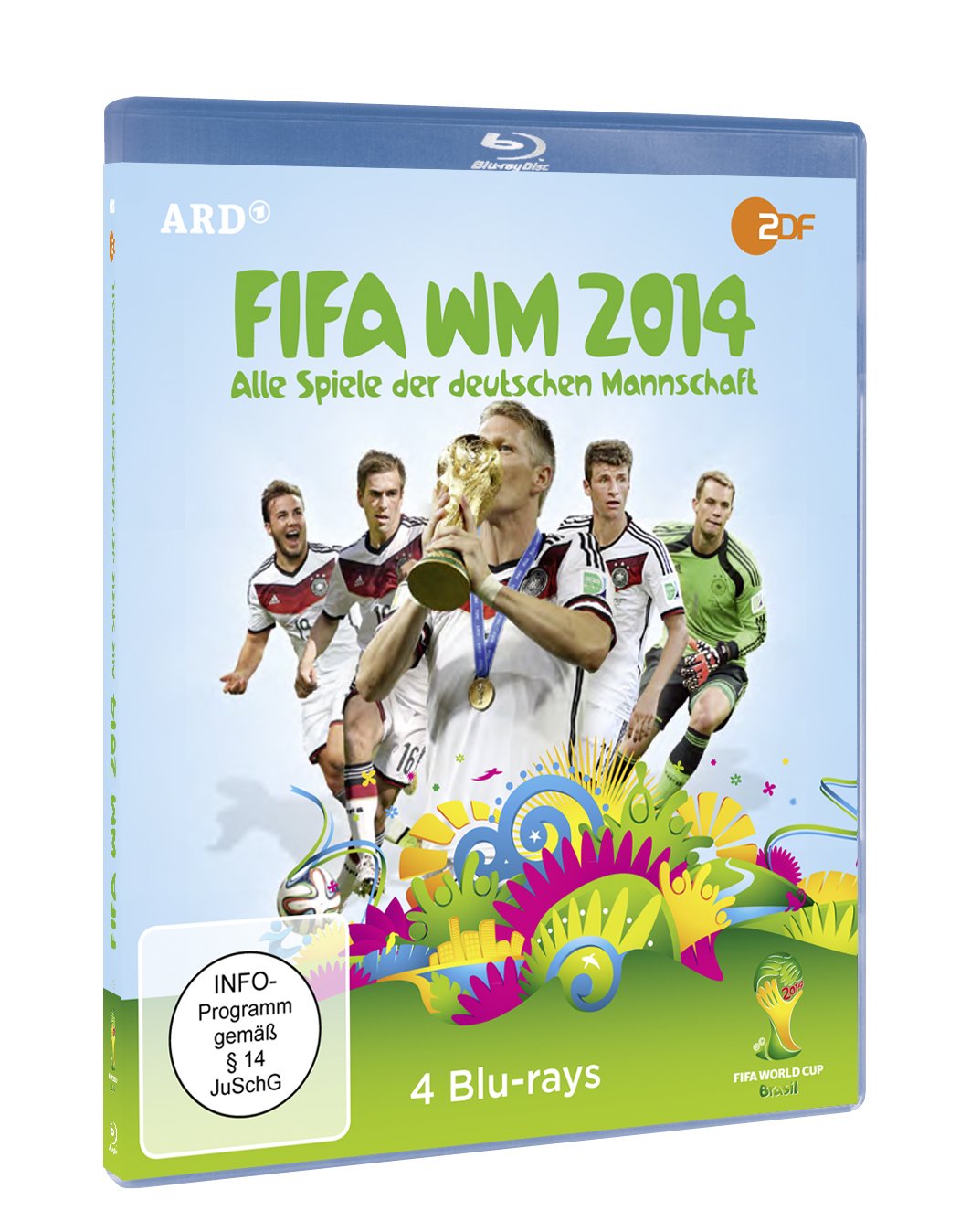 FIFA WM 2014 - Alle Spiele der deutschen Mannschaft [Blu-ray]