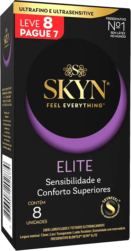 SKYN Preservativo Elite Leve 8 Pague 7 unidades