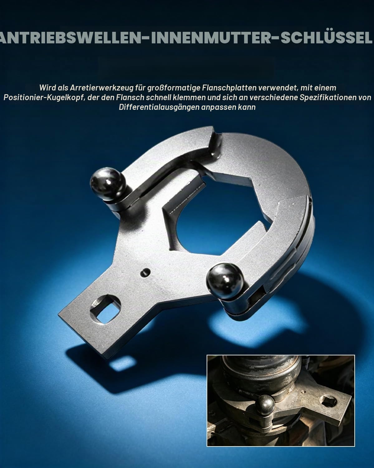 DPTOOL Werkzeugsatz zum EIN- und Ausbauen des Differentials der Hinterachse, kompatibel mit BMW M2 M3 M4 M5 E70 E90 E91 E92 X3 X5 X6 RWD 4WD 7er-Reihe, ersetzt 335040 mit 27/37-Zahn-Steckschlüssel
