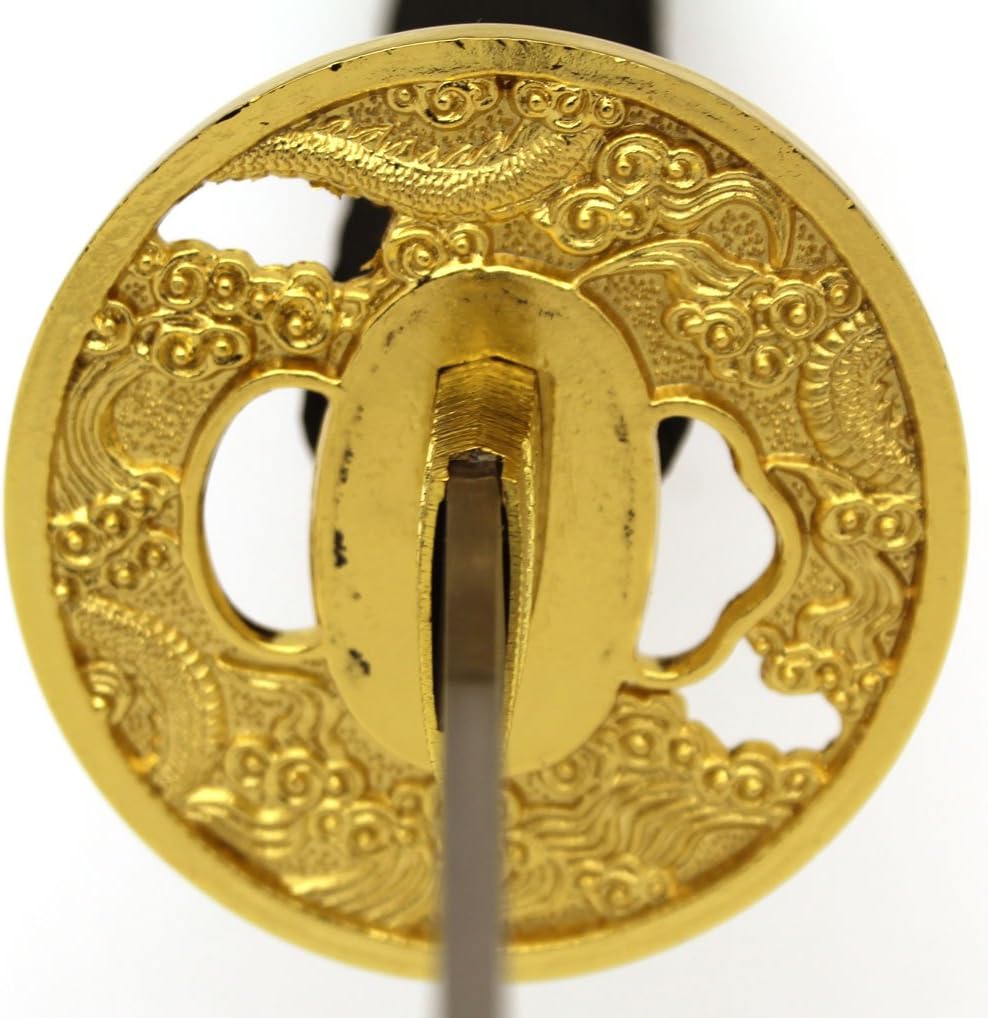 Snake Eye Tactical Two Tone Dragon Designed Samurai Katana Sword