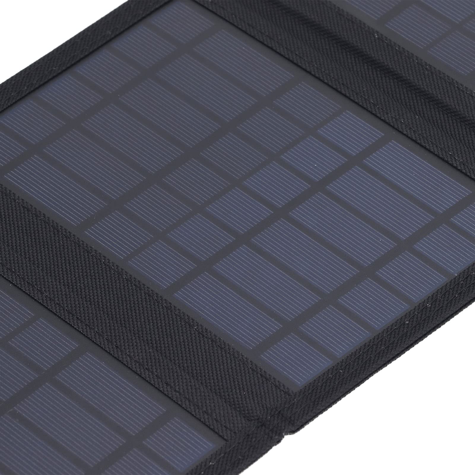 Przenośna ładowarka solarna Fictory zestaw ładowarek do paneli słonecznych, przenośny składany moduł z polikrzemu 10,5 W, wyjście USB 5 V, 3 płyty do małego telefonu i aparatu, lekki