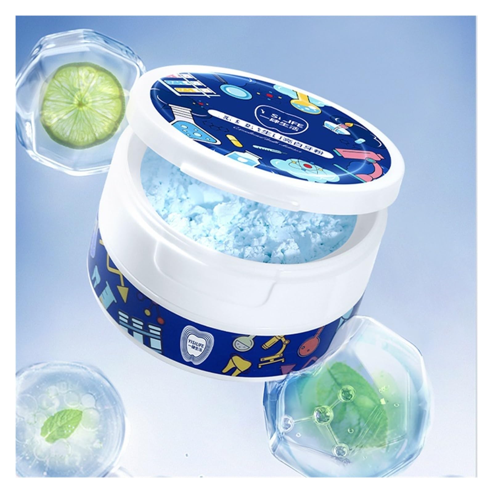 Polvo Dental, Bote 50g. Limpia la boca y refresca el aliento. El polvo fino limpia suavemente los dientes y actúa sobre los depósitos dentales.(2pcs)