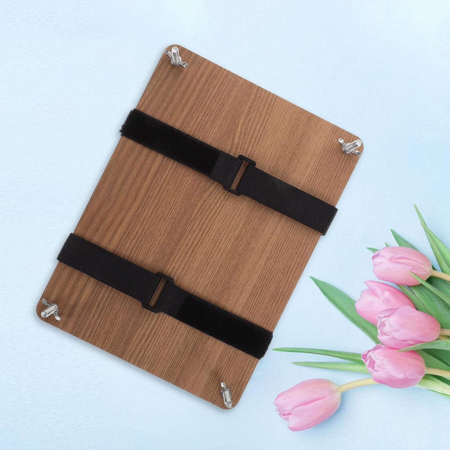 BESPORTBLE Wooden Flower Press Kit Medium DIY Floral Preservation Tool for Craft Enthusiasts Plant Specimen Creation Pressed Flower Art Supplies