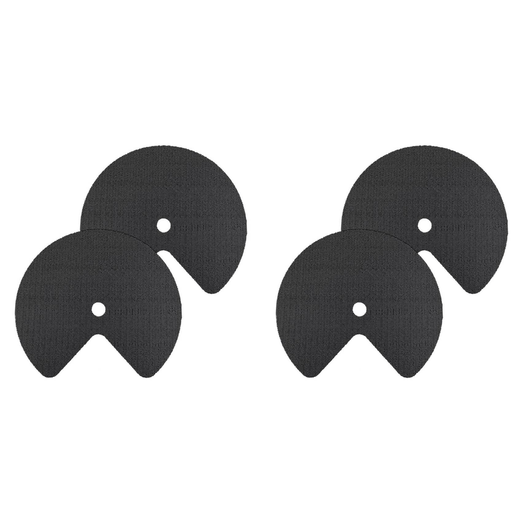 Hndhbfgrt 4 Pcs Lazy Shelf Liner Circle Kitchen Liners Non Adhesive Kitchen Cabinet Liners Non Slip Non Skid Fridge Mats