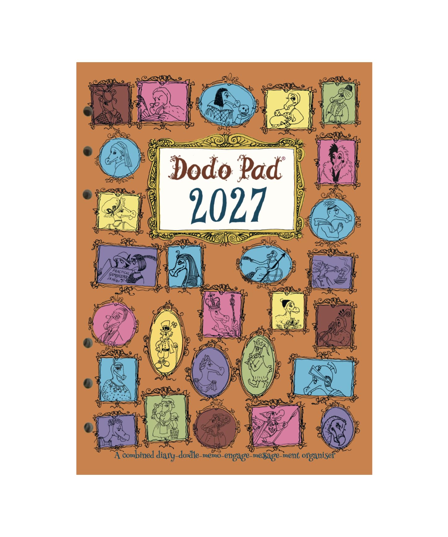 Dodo Pad Filofax-Compatible 2027 A5 Refill Diary - Week to View Calendar Year