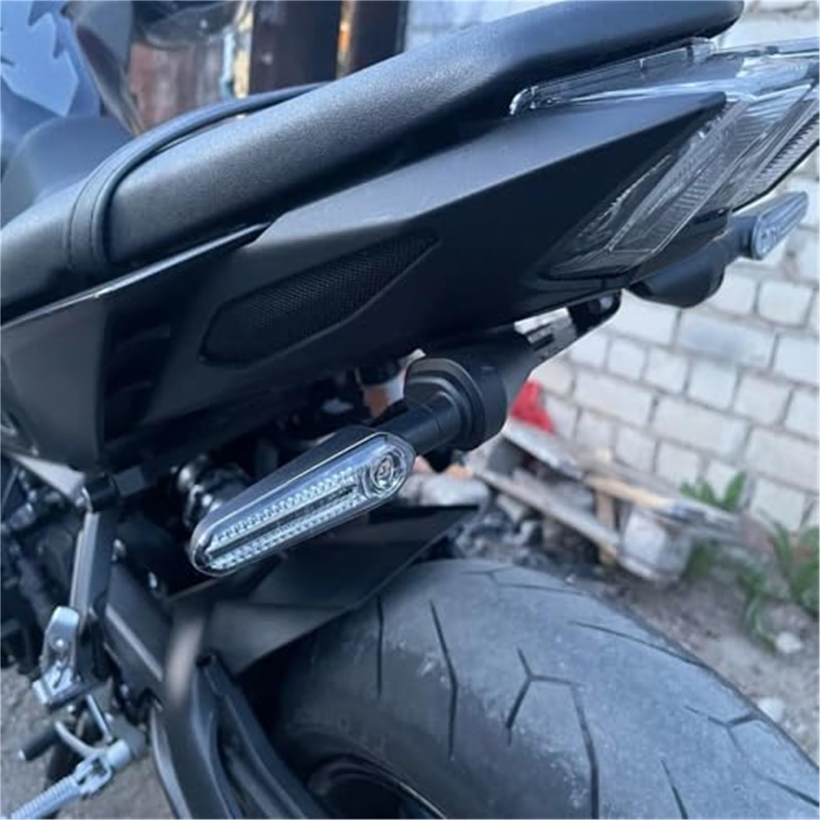 Przednie tylne kierunkowskazy MT09 MT07 Włącz kierunkowskaz, dla MT10 MT125 MT25 YZF R15/R1/R6, Tracer XSR 700/900 XJ6 FZ1 Lampki kontrolne motocyklowe Kierunkowskaz z przodu i tyłu motocykla