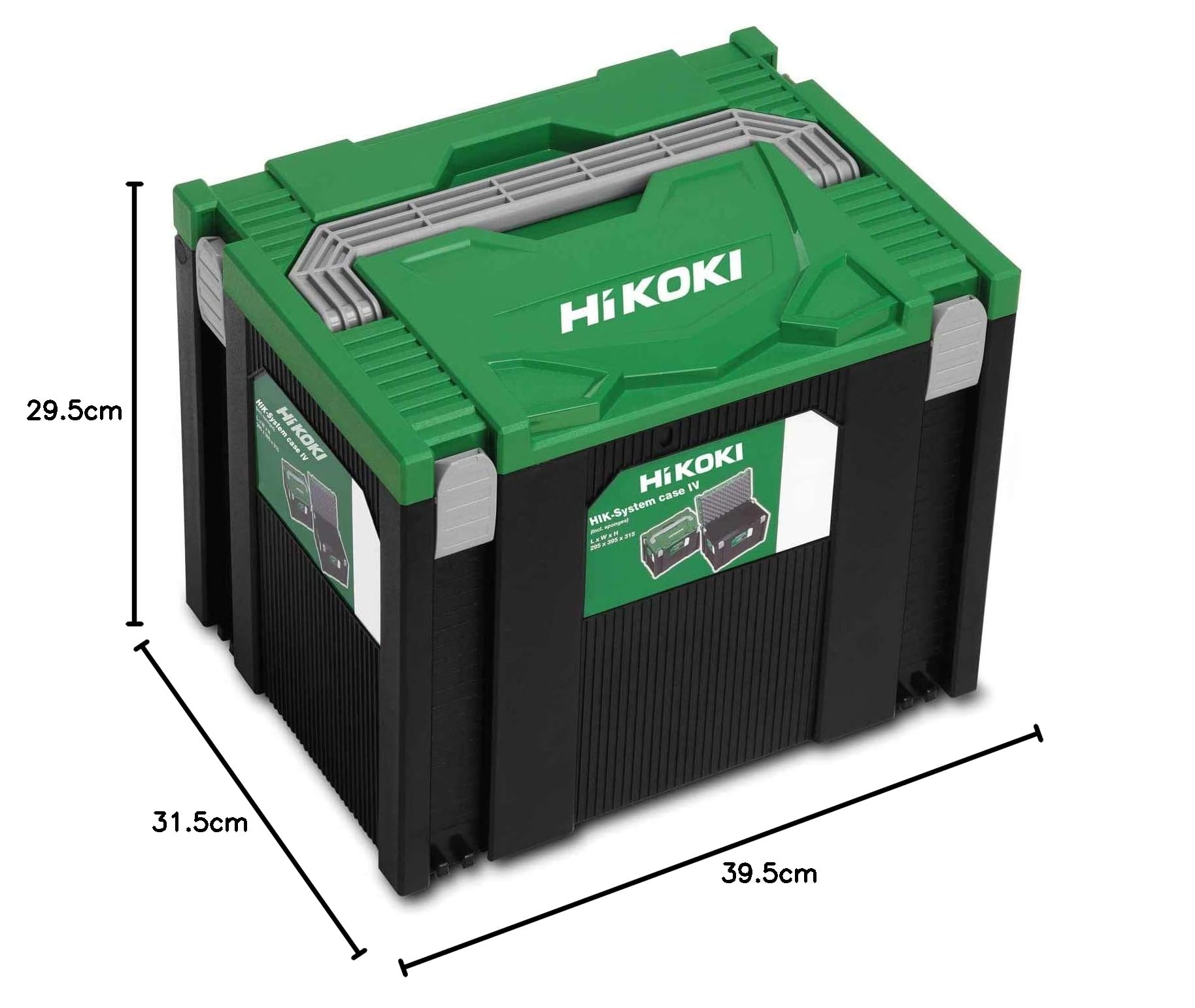 Hikoki 402541 Cassetta degli attrezzi Nero, Verde Cassetta degli attrezzi