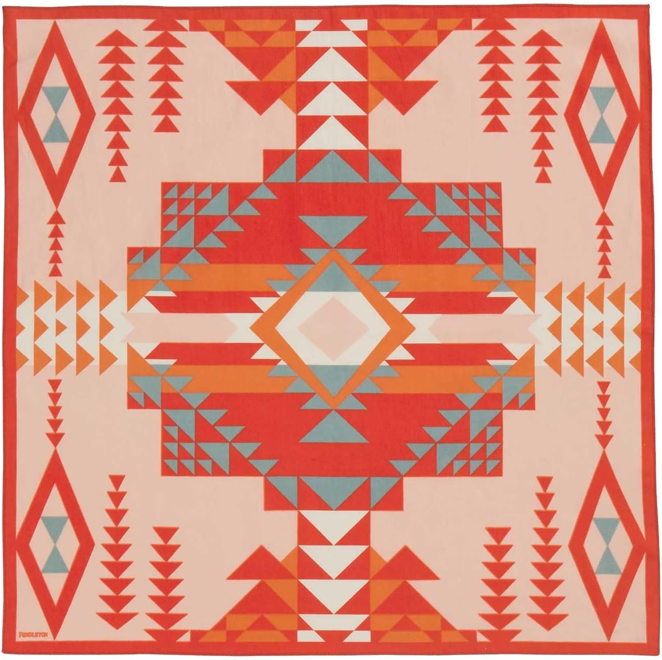 Pendleton Cotton Bandanas, Western Style, 22x22 Inch, Unisex, 3 Pack