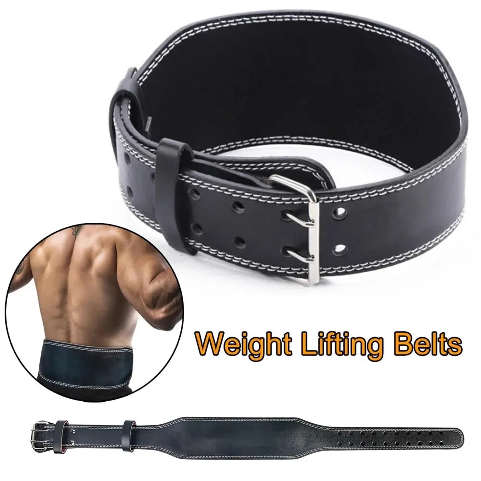 Cintura Sollevamento Pesi Cintura di sollevamento larghezza 11,5 cm | Cintura da squat da palestra unisex con supporto for la schiena for powerlifting e cross training