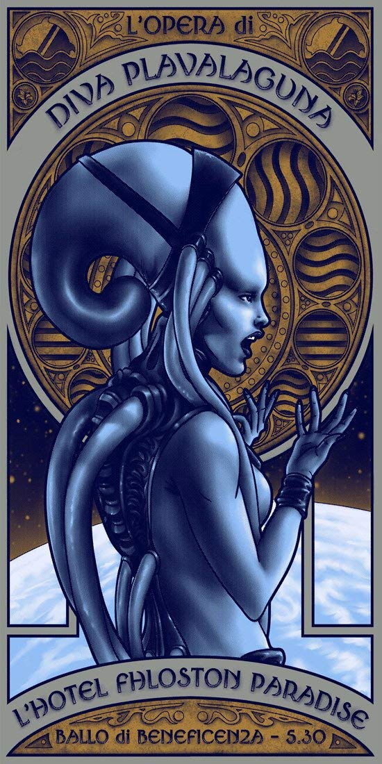 Tallenge - The Fifth Element - L'Opera Della Diva Plavalaguna - Small Poster Paper (12 x 17 inches) -Multi-Color