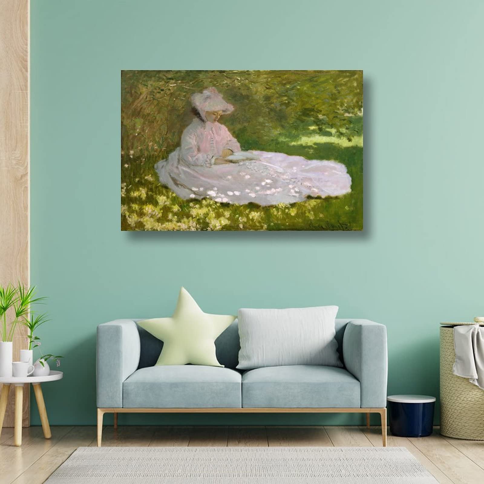 Amazon.co.jp: Claude Monet クロード・モネ（春 1872）アート絵画