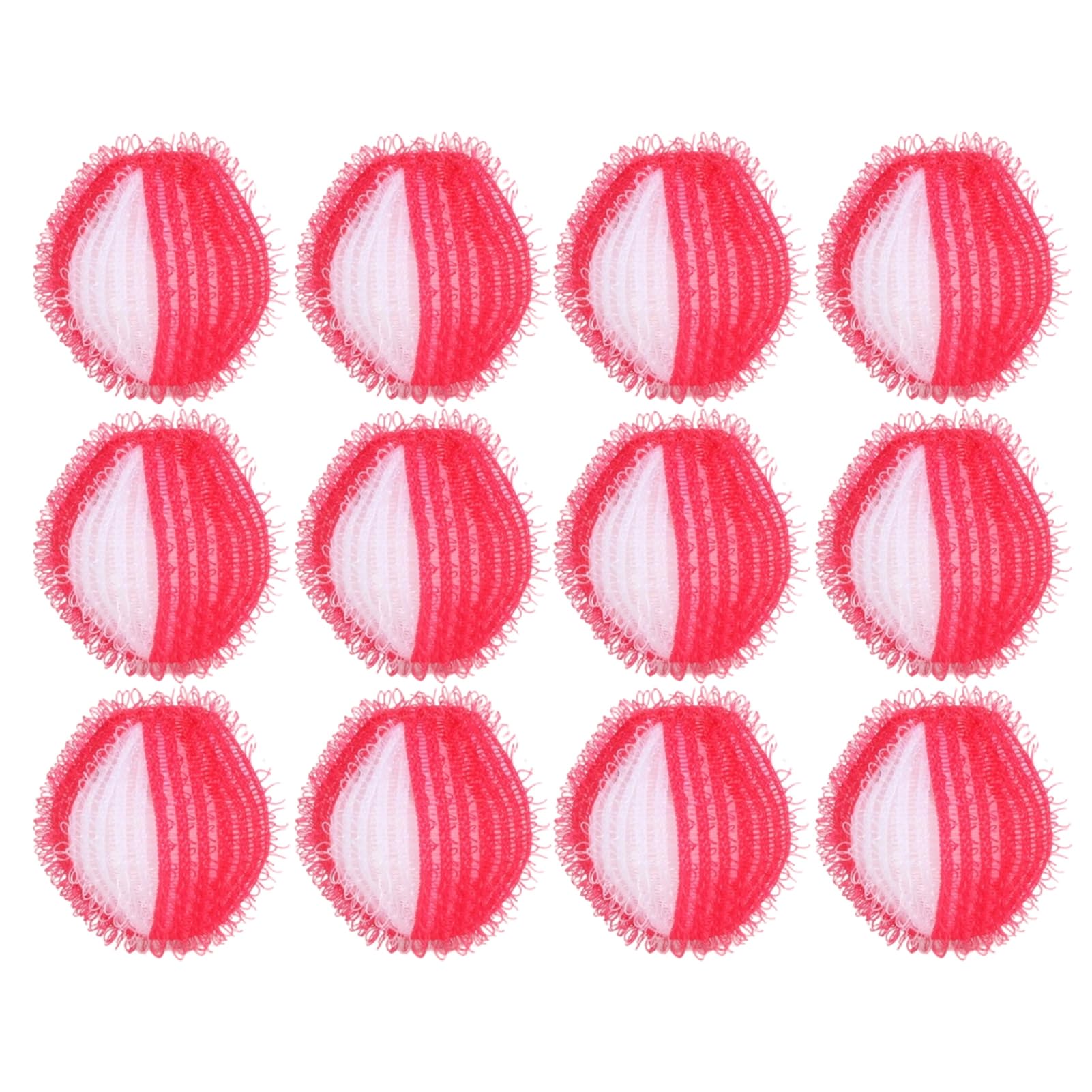 Laundry Balls, Tumble Dryer Accessories, 12Pcs Reusable Anti-Hair Clothes Catching Washing Filter Balls, Hair Filter Tool for Clothing, Linen and Bedding H