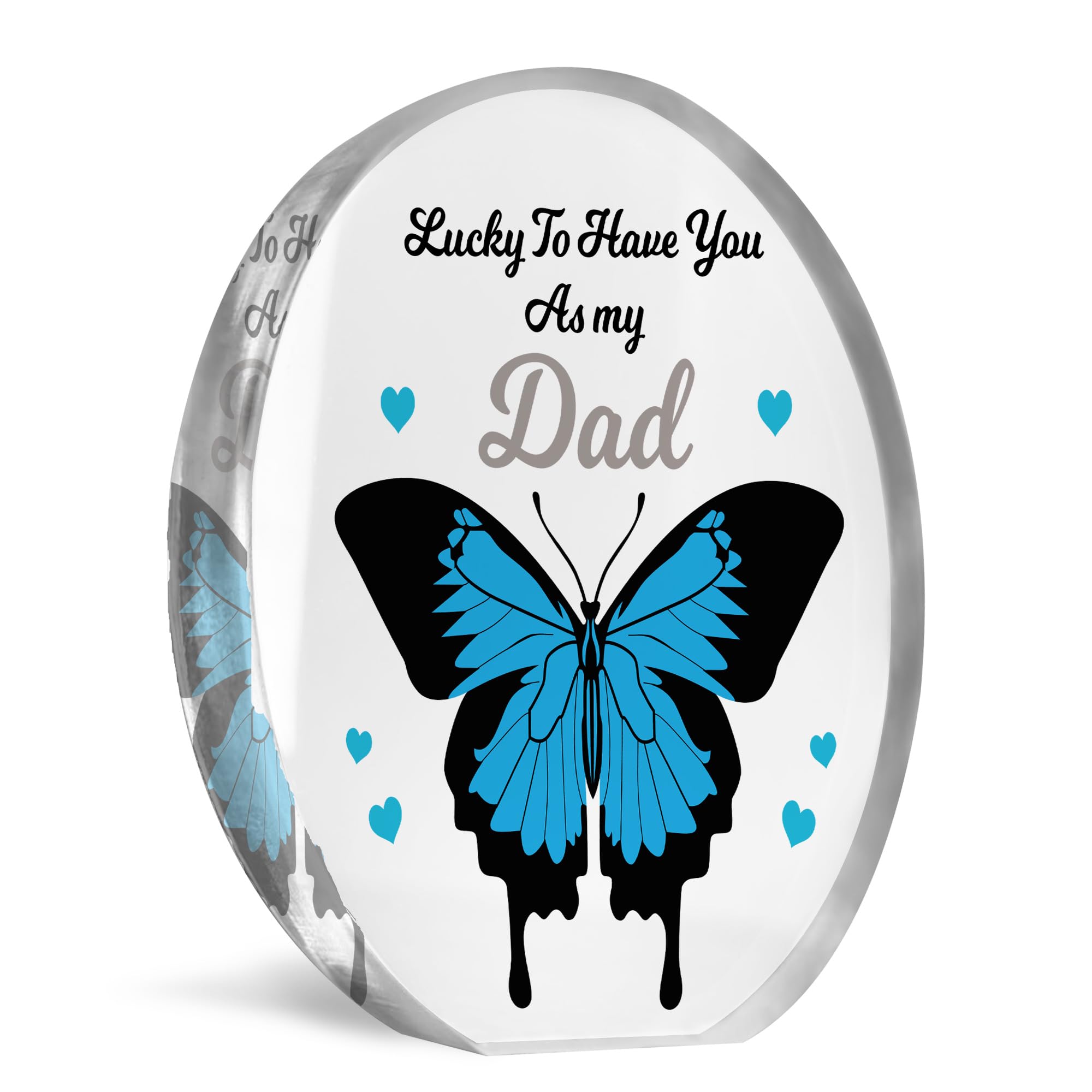Red Ocean Special Dad Gift For Birthday Christmas Thank You Gift For Dad Lucky To Have You As My Dad Gift From Daughter Son Dad Birthday Gift Dad Gift Christmas Keepsake Gift For Him