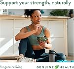 Genuine Health Fermented Organic Vegan Protein - 20 g Plant-Based Protein Powder - Made with 10 Simple Ingredients - No Sugar Added - Unsweetened & Unflavoured, 900 g (35 Servings)