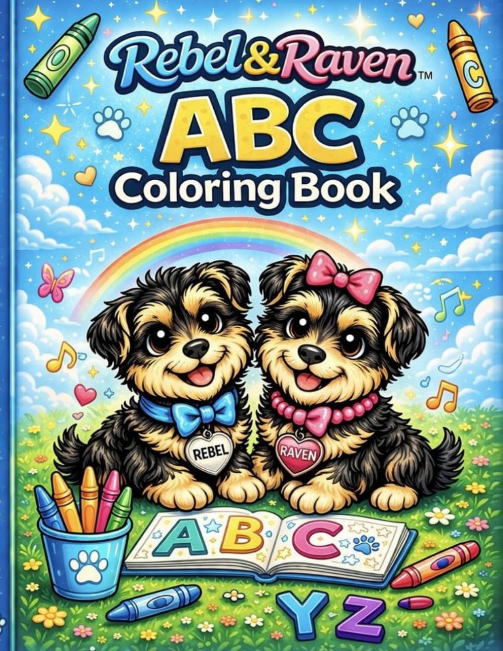Rebel & Raven ABC Coloring Book (Rebel & Raven Adventures)