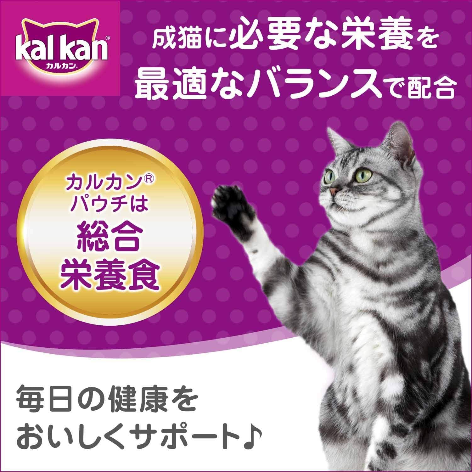 カルカン パウチ 味わいチキン キャットフード チキン 成猫用 3) 70g