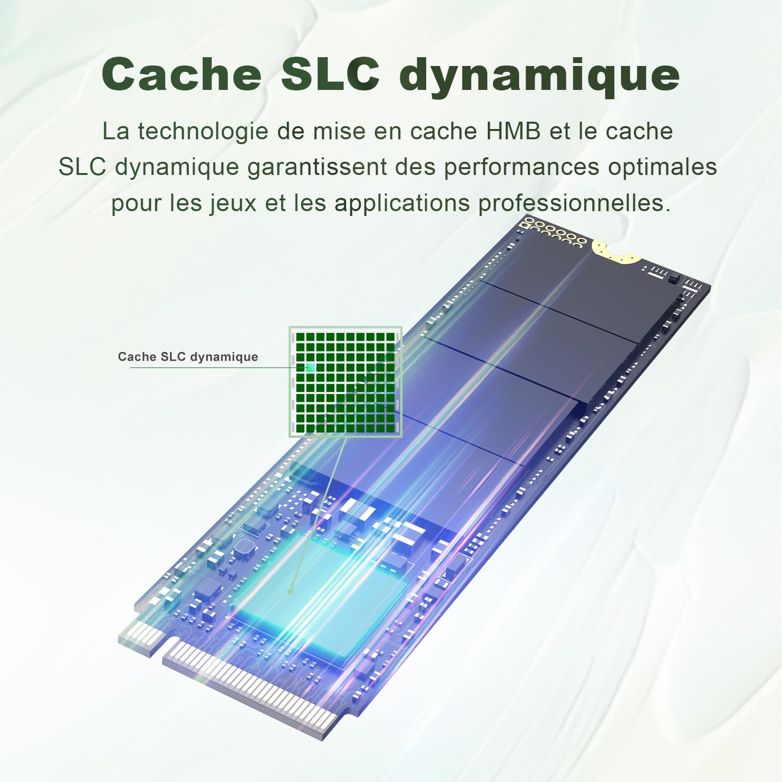 Ediloca EN680E 128 Go SSD PCle 3.0x4, NVMe M.2 2280, Cache SLC, 1130 Mo/s en Lecture, 400 Mo/s en écriture, Disque SSD Interne, Compatible avec Les Ordinateurs de Bureau et Portables