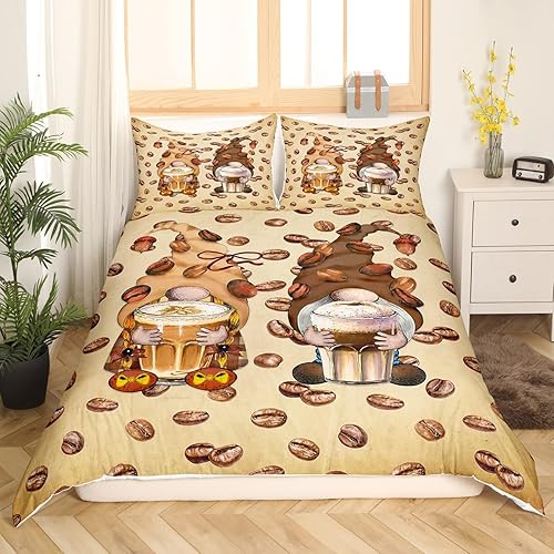 Erosebridal Juego de funda de edredón, tamaño Queen, juego de 3 piezas, 2 fundas de almohada y 1 funda de edredón, microfibra transpirable, casa de