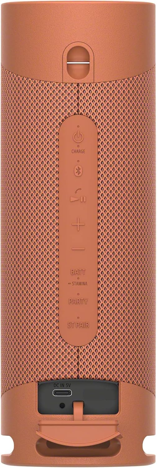 sony srsxb23 extra bass bluetooth wireless portable speaker red stereo pair with knox gear hardshell travel and protective cases and kratos 18w pd t