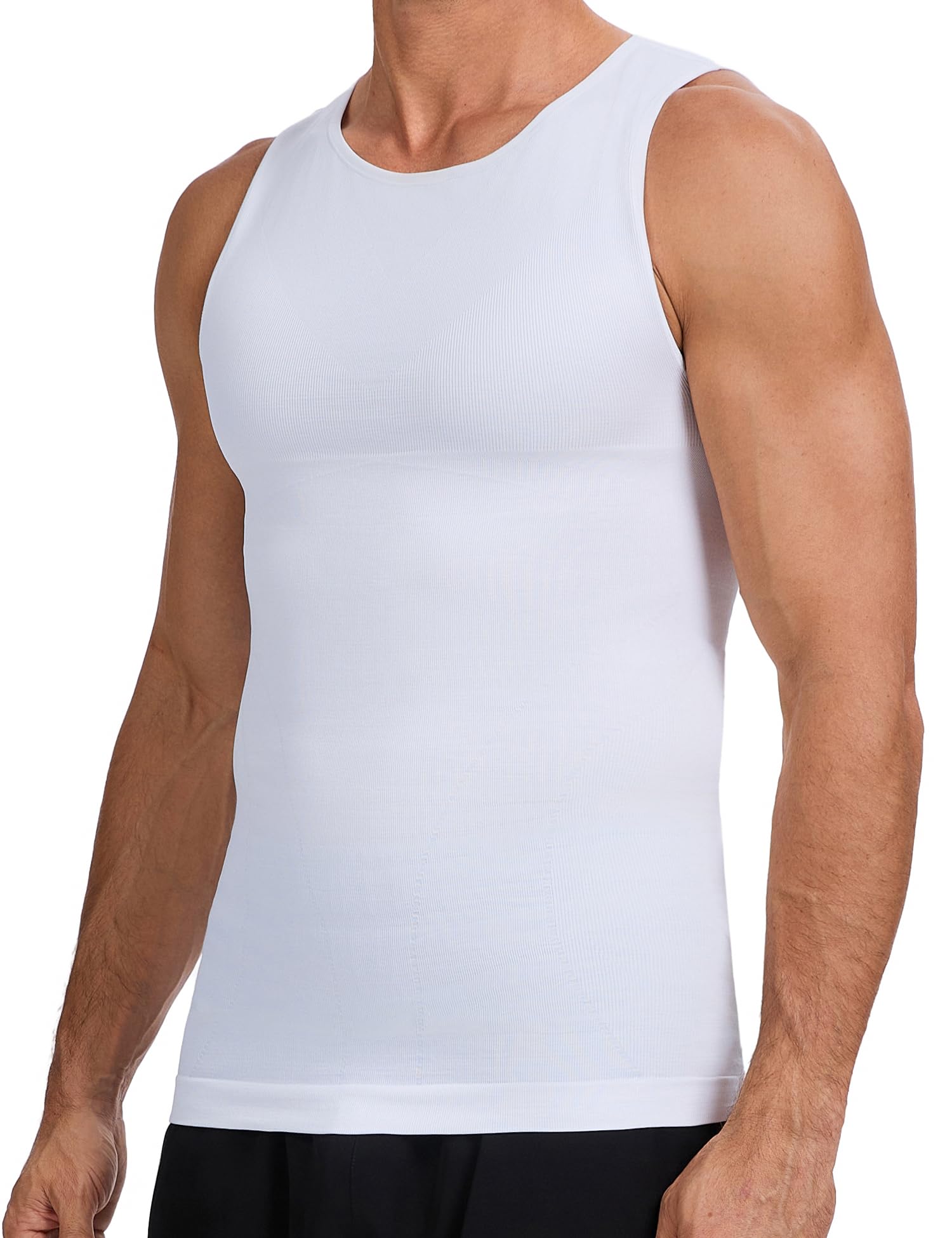 HANERDUN Débardeurs Homme Gynécomastie Debardeur Compression Shirt Gaine Amincissante