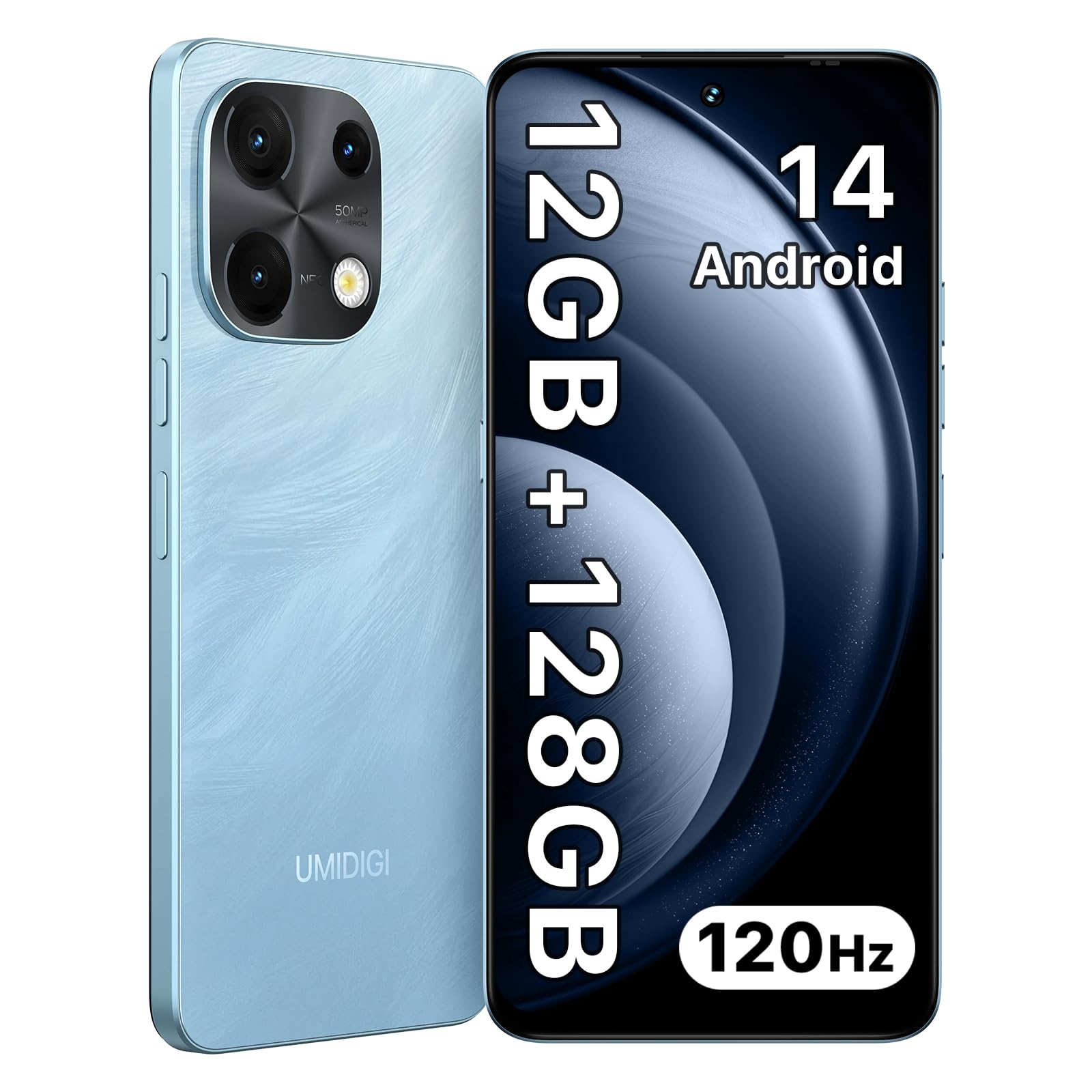 スマートフォン 本体 最大容量100% Amazon | UMIDIGI Note 100 Android 14 simフリー スマホ 本体 120Hz