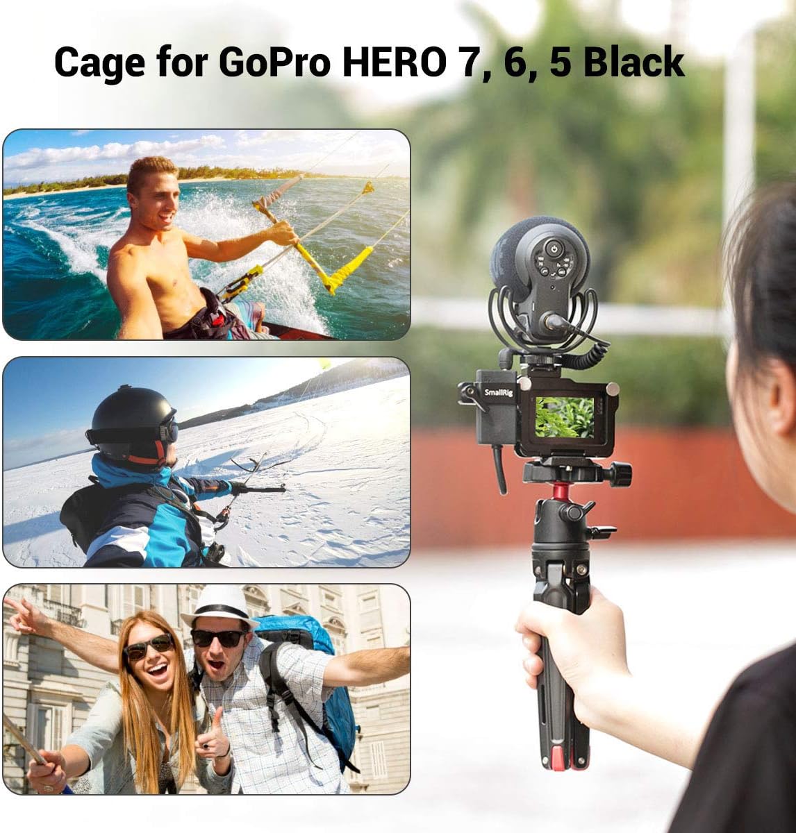 🔥 Flаѕh Sаlе SmallRig Cage for GoPro Hero 7 Hero 6 Hero 5 Black - CVG2320