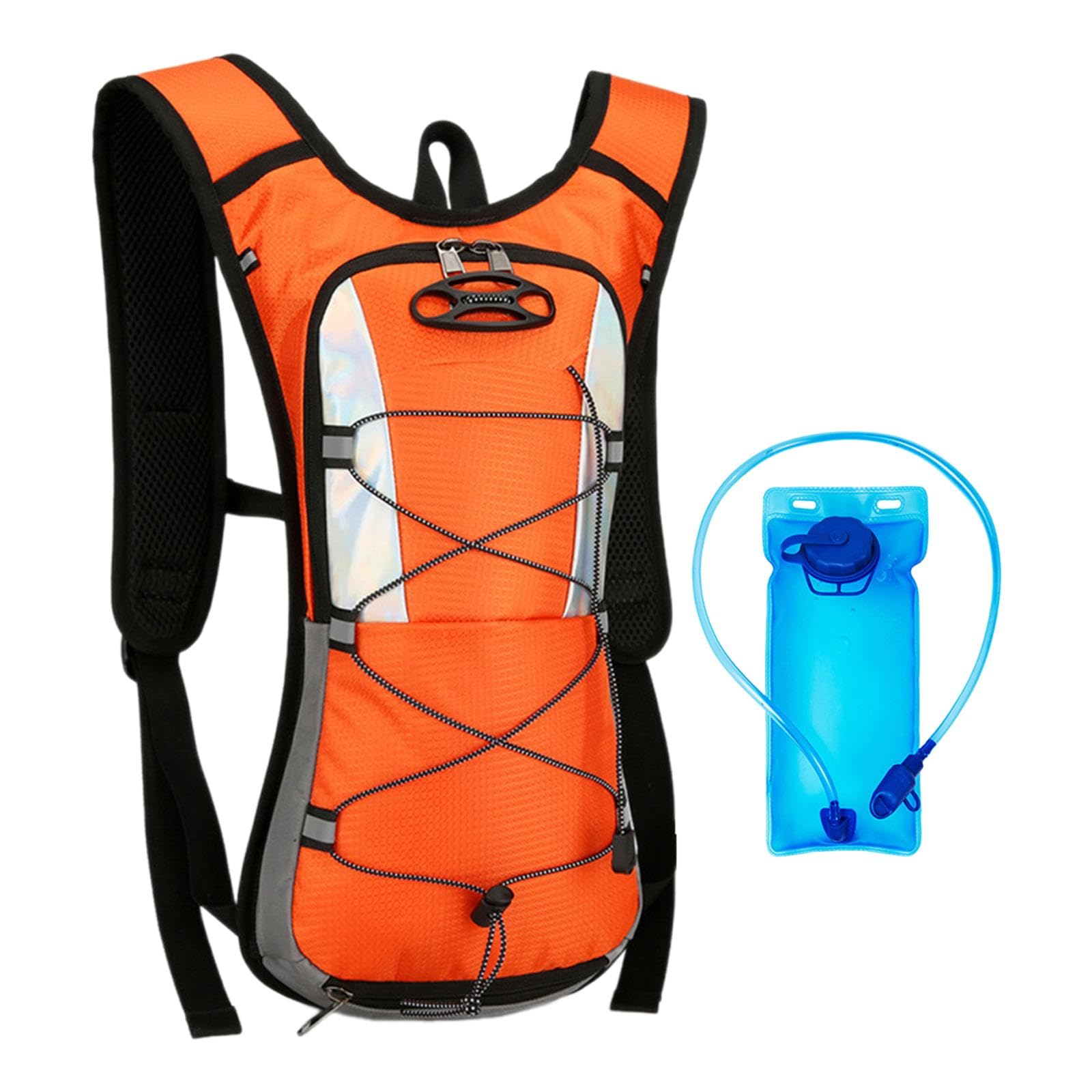 CALANDIS™ Hydration Backpack with 2L Hydration Bladder for Biking Backpacking Climbing Orange | Hydration Packs | Hiking Backpacks | & Hiking | Outdoor Sports-image-15