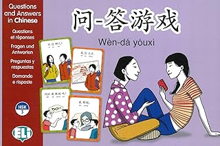 Wèn-dá yóuxì: Questions and answers in Chinese. Game Box mit zwei Kartenstößen à 66 Frage- und Antwortkarten (ELI Spiele: ...