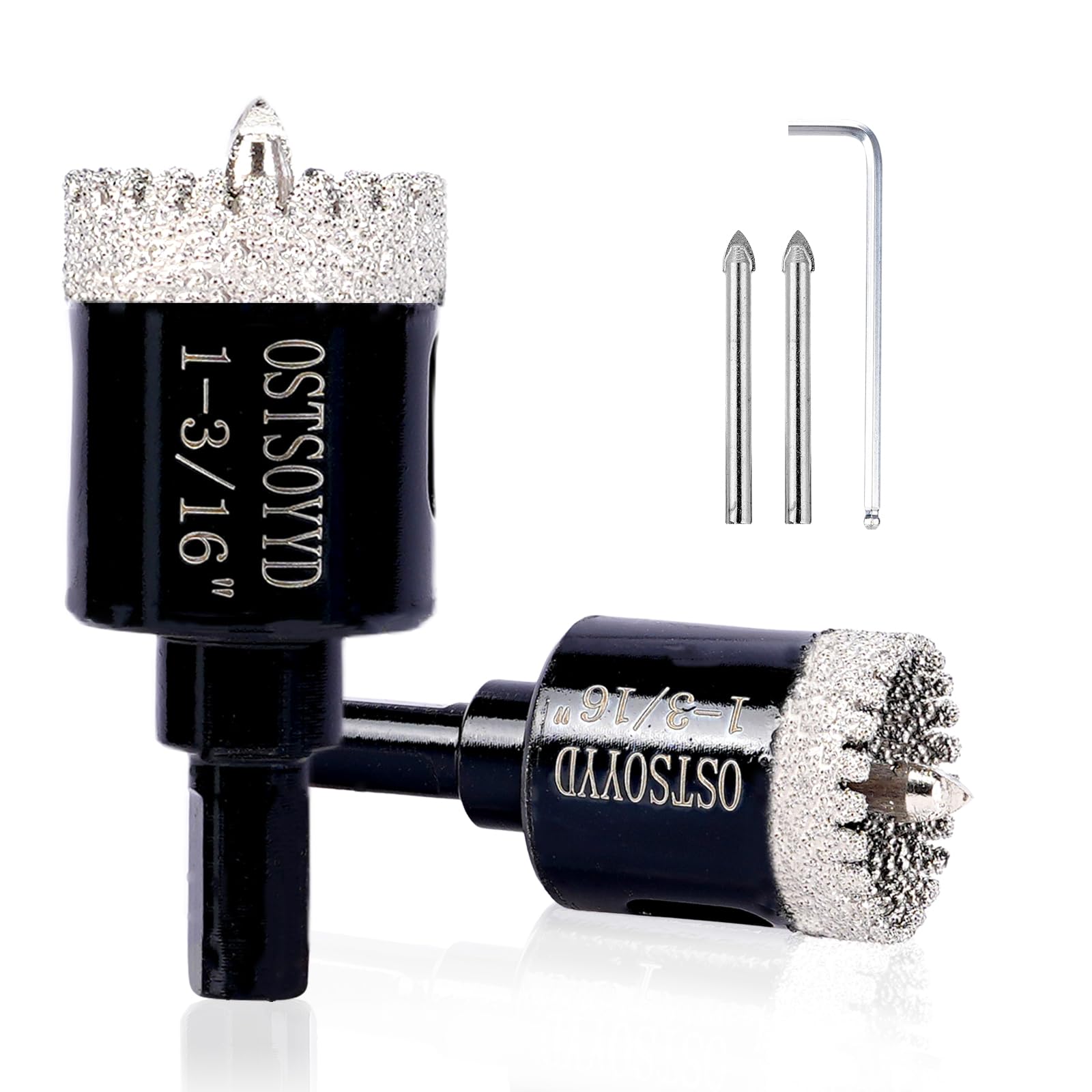 Diamond Hole Saw Kit - Precise Drilling -9 Diamond Hole Saw Kit - Precise Drilling -9