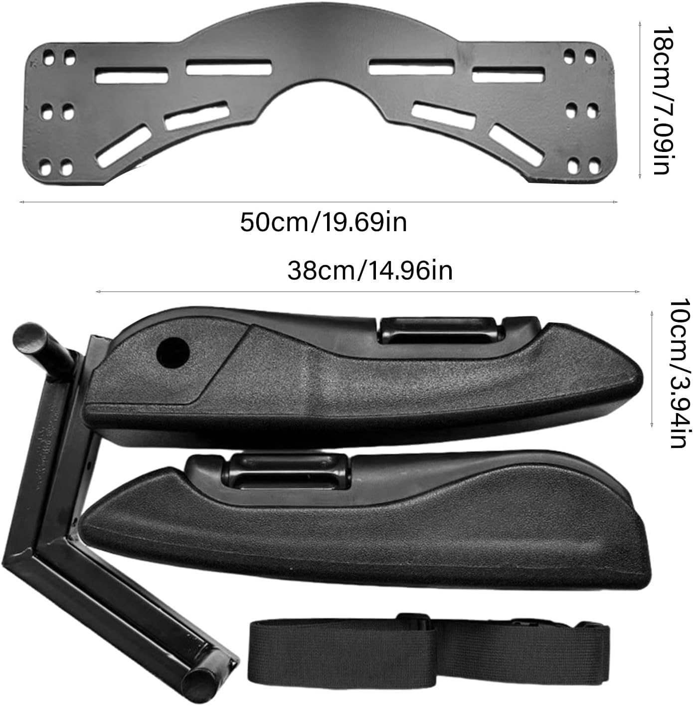 Handrail for Electric Vehicle Scooter Motorcycle Rear Seat Child Armrest Handle Motorbike Modification Accessory Heavy Duty Motorcycle Rear Seat Modification Kit