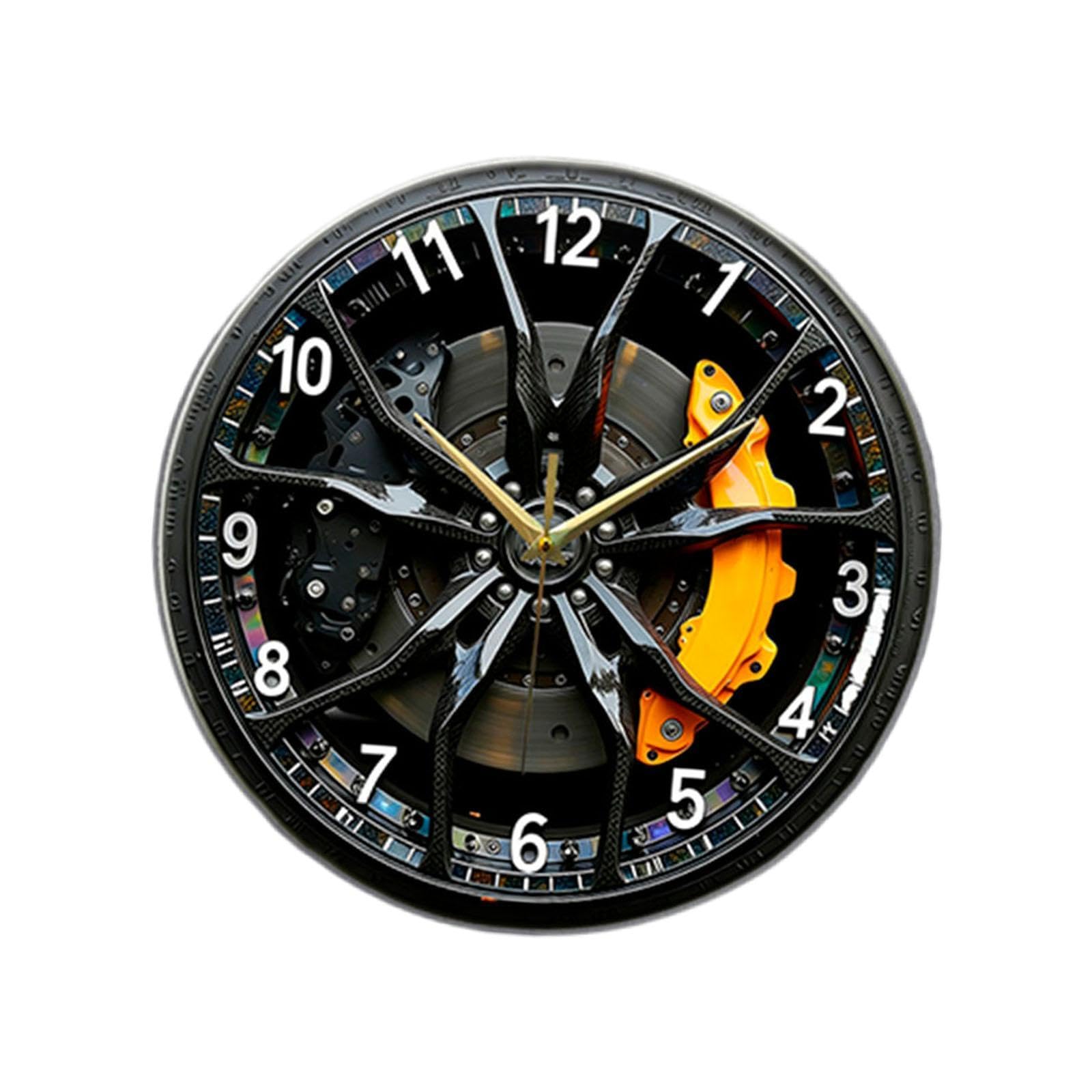Horloge pneu silencieuse à quartz pour une chambre d'enfant sans bruit