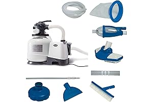 Intex Krystal Clear Sand Filter Pump: Durable Filtration for Above-Ground Pools