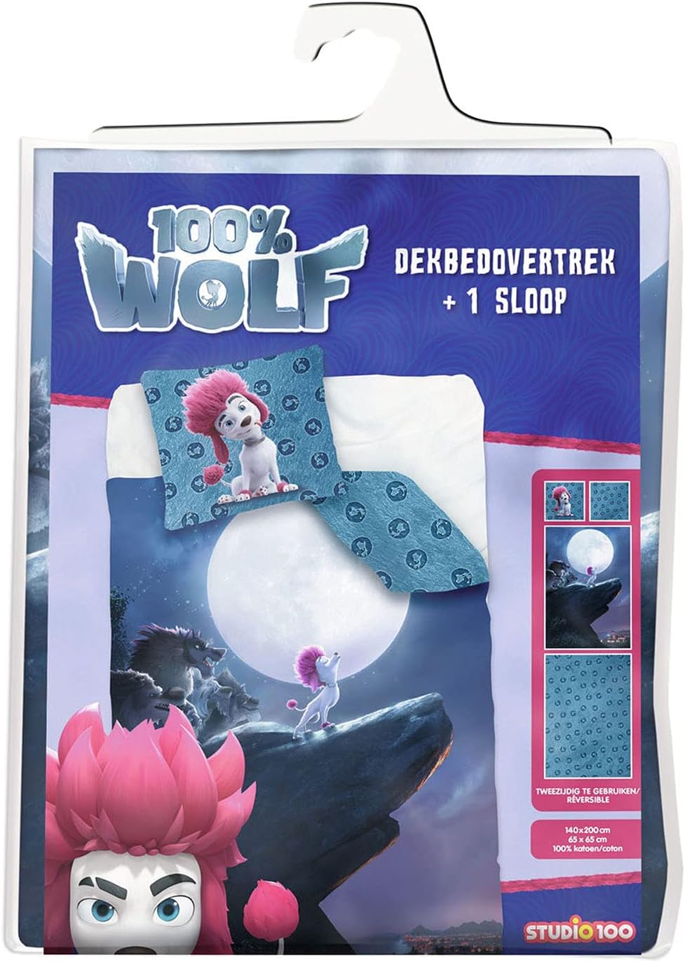 100% wolf - Duvet Cover - 140 x 200 cm