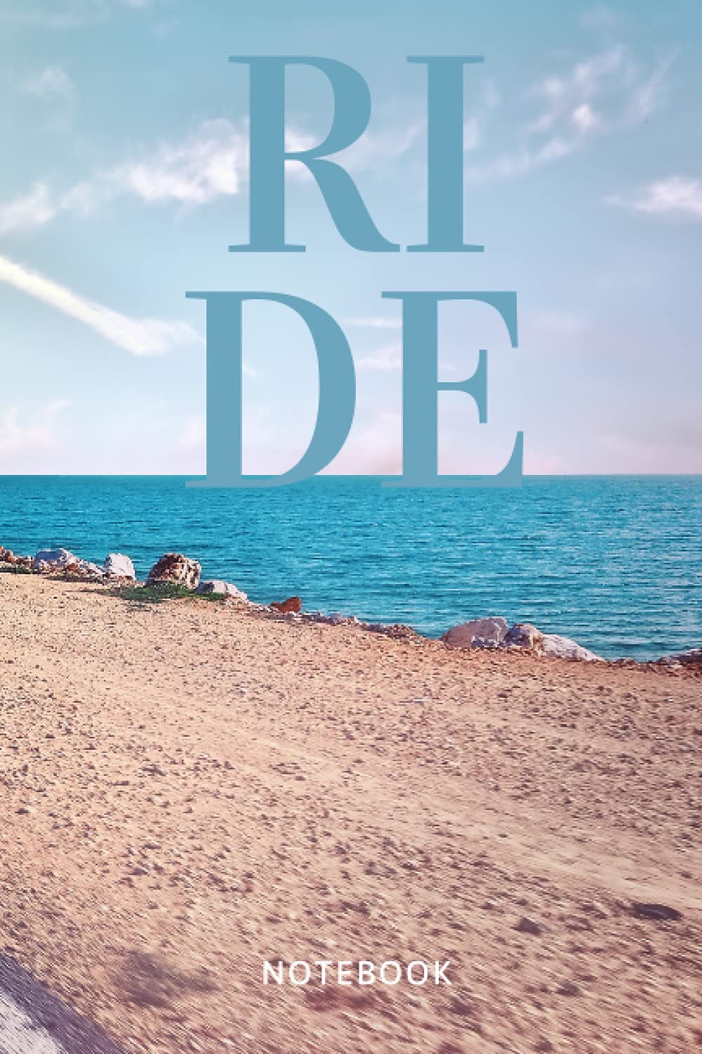 Exotic Car Fan Notebook 120 Lined Pages 6”x9” Paperback Notepad Love RIDE Automobile: Road Notepad Ocean