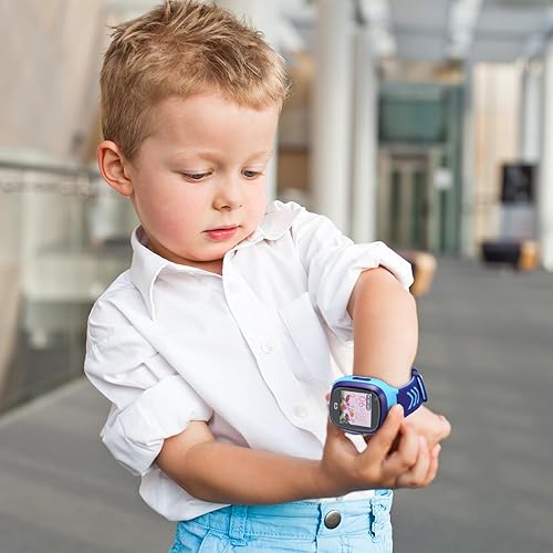 Miniatura 7 de wsgpxtybb 4G Kids Smart Watch with GPS Tracker,Smartwatch for Kid with Video Call Voice Chat SOS Camera Alarm Clock Puzzle Games WiFi Tracker HD