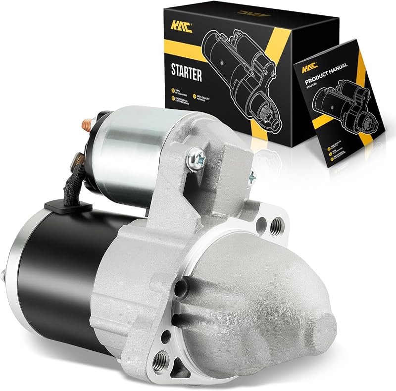 Motor de partida KAC 12 V 1,2 kW para Dodge Avenger, Journey, Jeep Compass, Patriot e Chrysler Sebring – 1 unidade