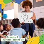 Double Sided Dry Erase White Board, Ohuhu 30-Pack 9 x 12 Inch Small Classroom Whiteboards Set, Including 30 x Lap Boards, 30 x Black Markers, 30 x White Board Erasers, Individual Mini Whiteboards