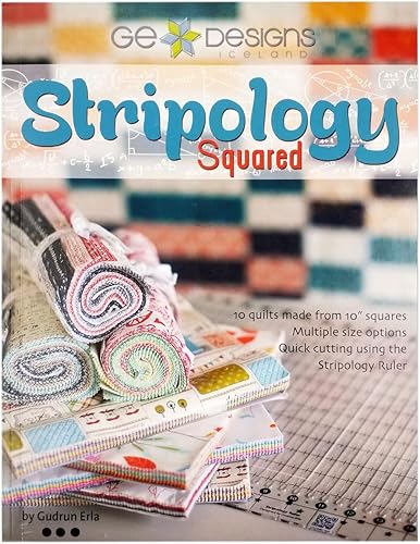 G.E. Designs Stripology Cuadrado, a todo color, tapa blanda