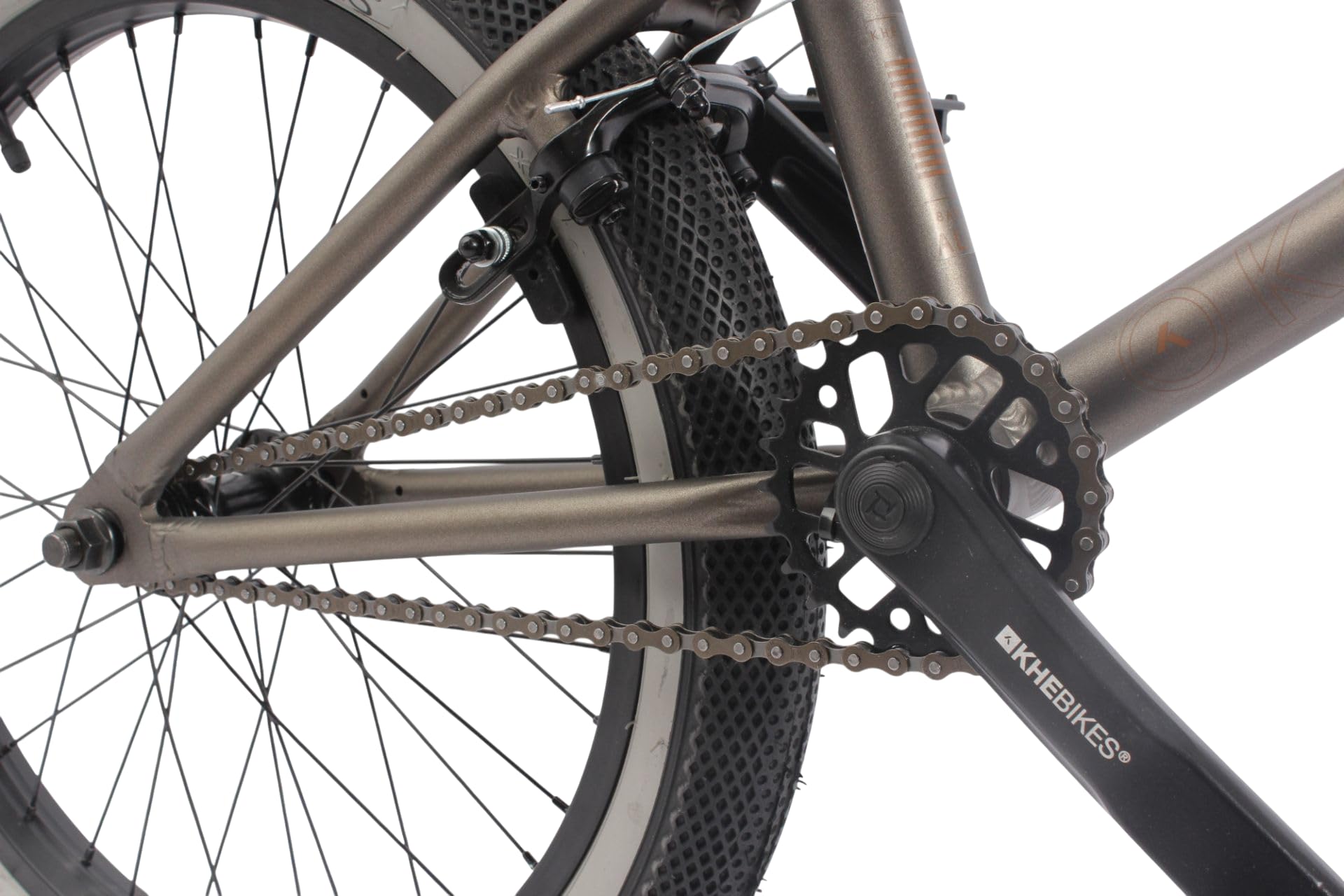 KHE LL 20" BMX Bike 2025 - 10,4 kg léger cadre en aluminium, système rotor, pneus Acme 2,40", jantes double chambre, freins en U - Freestyle BMX pour Street, Park, Flatland