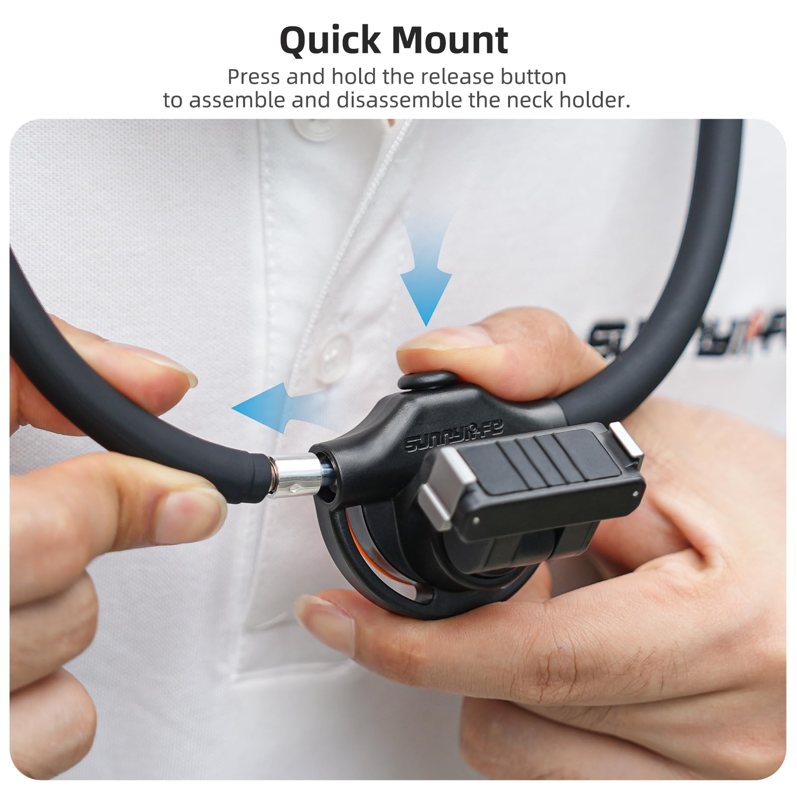 Soporte Cuello for dji Osmo Nano/Action 6, Neck Mount grabaciones en Primera Persona Cámara Soporte Accesorios for dji Osmo Nano/Action 6