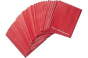ECR4Kids Red Folders with Pockets - 36 Pack