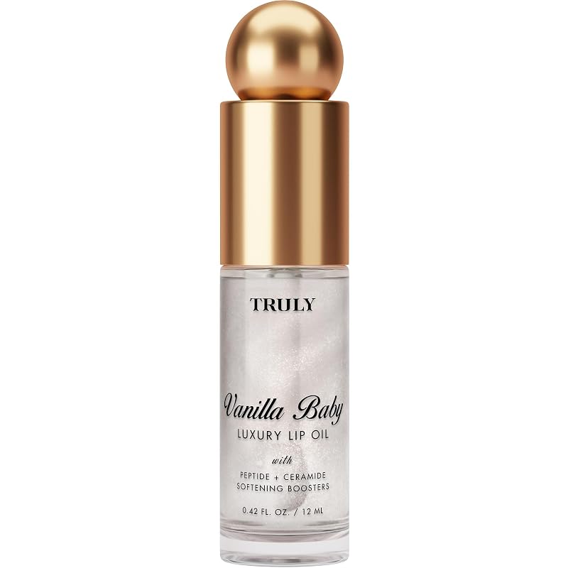 Truly Óleo labial com peptídeos Vanilla Baby