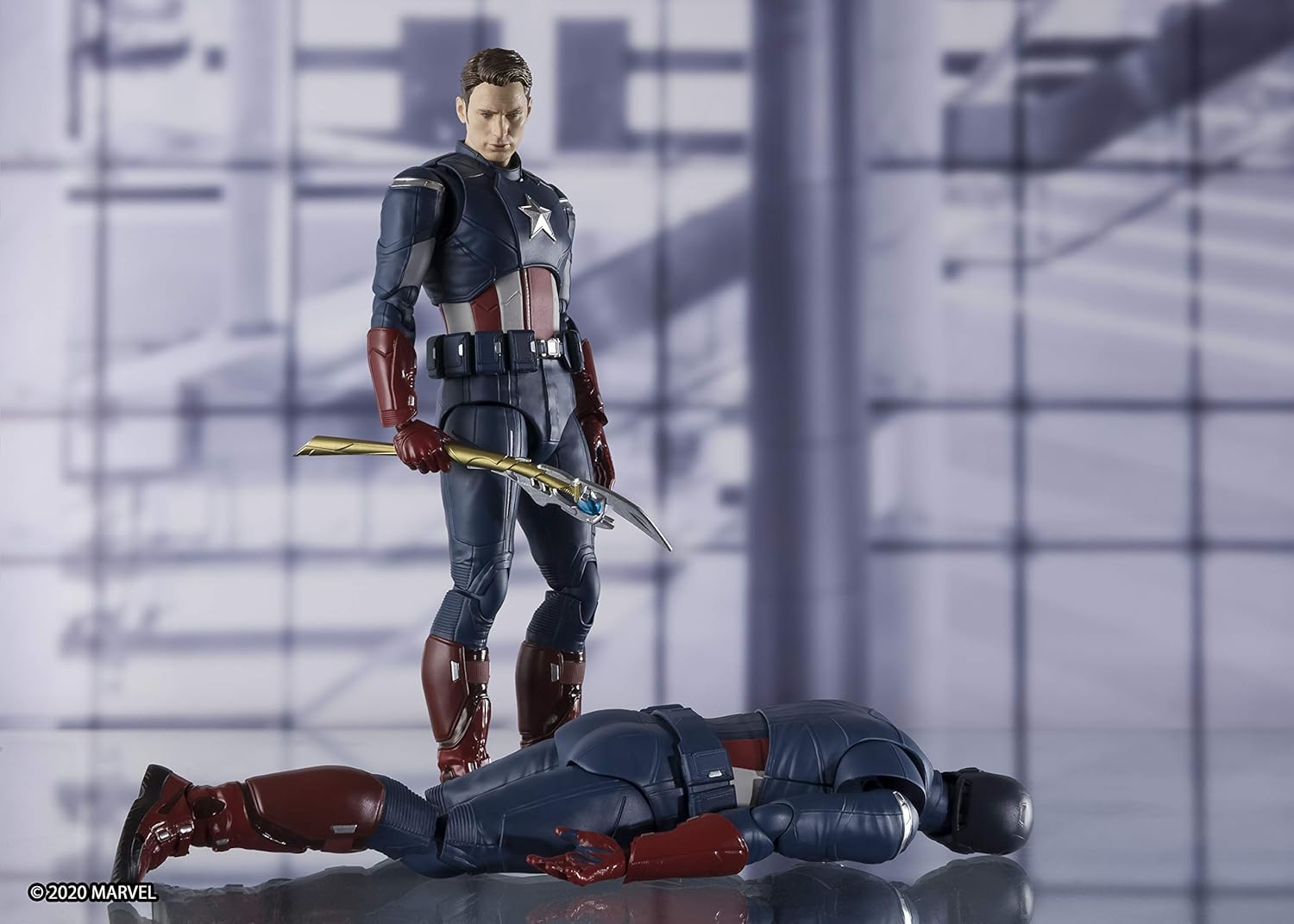 TAMASHII NATIONS - Avengers: Endgame - Captain America - EDITION - (Avengers: Endgame), Bandai Spirits S.H.Figuarts Action Figure